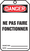 Safety Tags - French