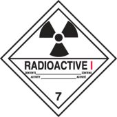 TDG Label – Class 7