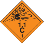 TDG Placard – Class 1