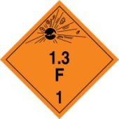TDG Placard – Class 1