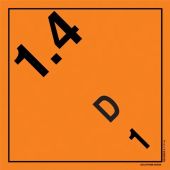 TDG Placard – Class 1