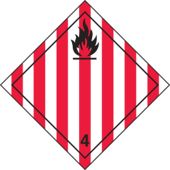 TDG Placard – Class 4