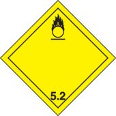 TDG Placard – Class 5
