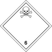 TDG Placard – Class 6