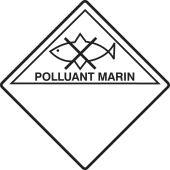 TDG Placard - Marine Pollutant (French)
