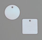 Blank Aluminum ID Tags - Square