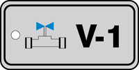 Energy Source Identification Tags: Standard Tags - Valve