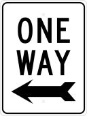 ONE WAY SIGN