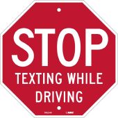 STOP TEXTING STOP SIGN TRAFFIC SIGN
