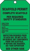 Scaffold Status Tag: Scaffold Permit - Complete Scaffold