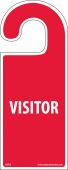 VEHICLE HANG TAG VISITOR TAG