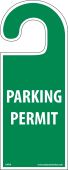 VEHICLE HANG TAG PARKING PERMIT TAG