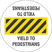 LED Sign Projector Lens Only: Yield to Pedestrians