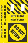 Walk-On™ Floor Marking Kit - Do Not Block