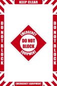 EMERGENCY EQUIPMENT FLOOR MARKING KIT