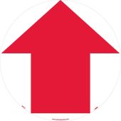 ARROW GRAPHIC WALK ON FLOOR SIGN