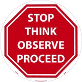 STOP THINK OBSERVE PROCEED