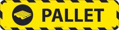 PALLET WALK ON SIGN