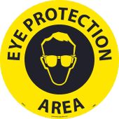 EYE PROTECTION AREA WALK ON SIGN