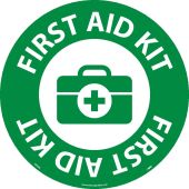 FIRST AID KIT WALK ON SIGN