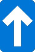 ARROW FLOOR GRAPHIC, BLUE
