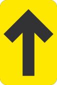 ARROW FLOOR GRAPHIC, BLACK/YELLOW