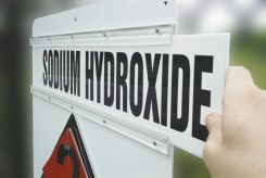 Chemical Identification NFPA Additional Chemical Nameplate