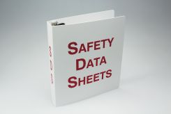 SDS Binders and Signs: Plastic SDS Binders