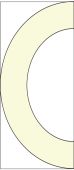 Glow Floor Shape: Semi-Circle