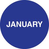 Preprinted Inventory Marking Dots: Month