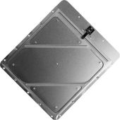 Placard Holder: Plain Aluminum